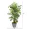 5.3ft. UV Resistant Areca Palm Tree in Decorative Planter